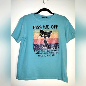 SLAP YOU SO HARD GOOGLE WON'T BE ABLE TO FIND YOU T-SHIRT TOP‎ LARGE